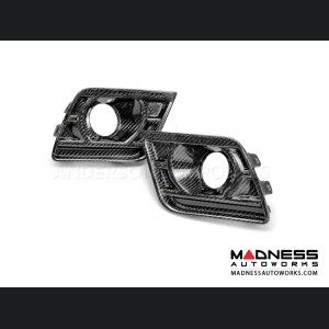 Chevy Camaro Carbon Fiber Air Duct Bezels - Type Z-28 - Pair